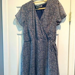 Abercrombie and Fitch short faux wrap dress